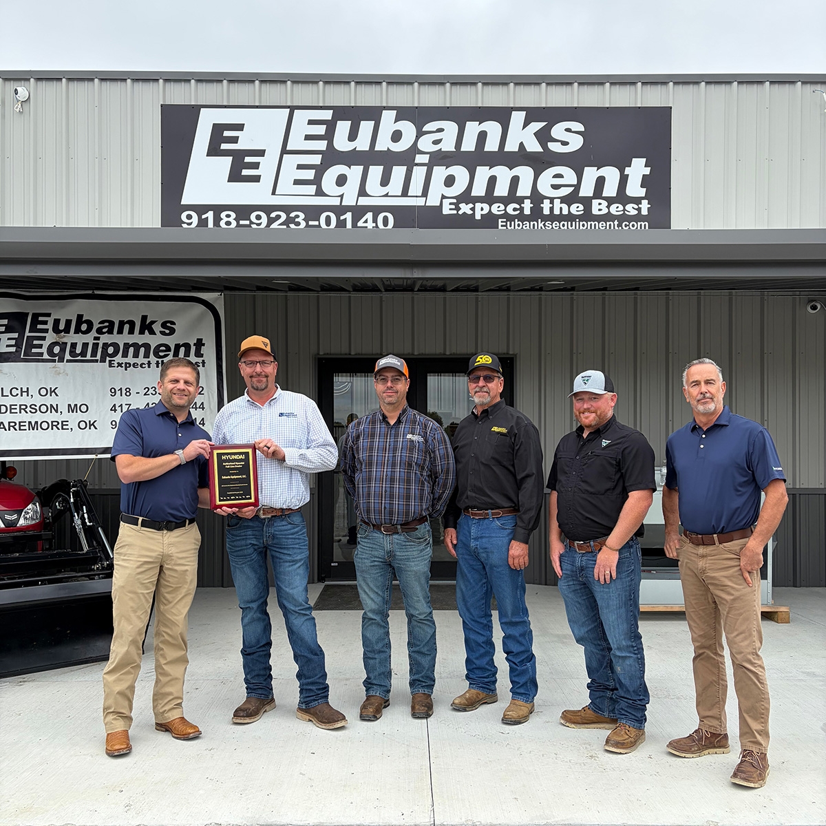 Eubanks Hyundai CE new dealer plaque 