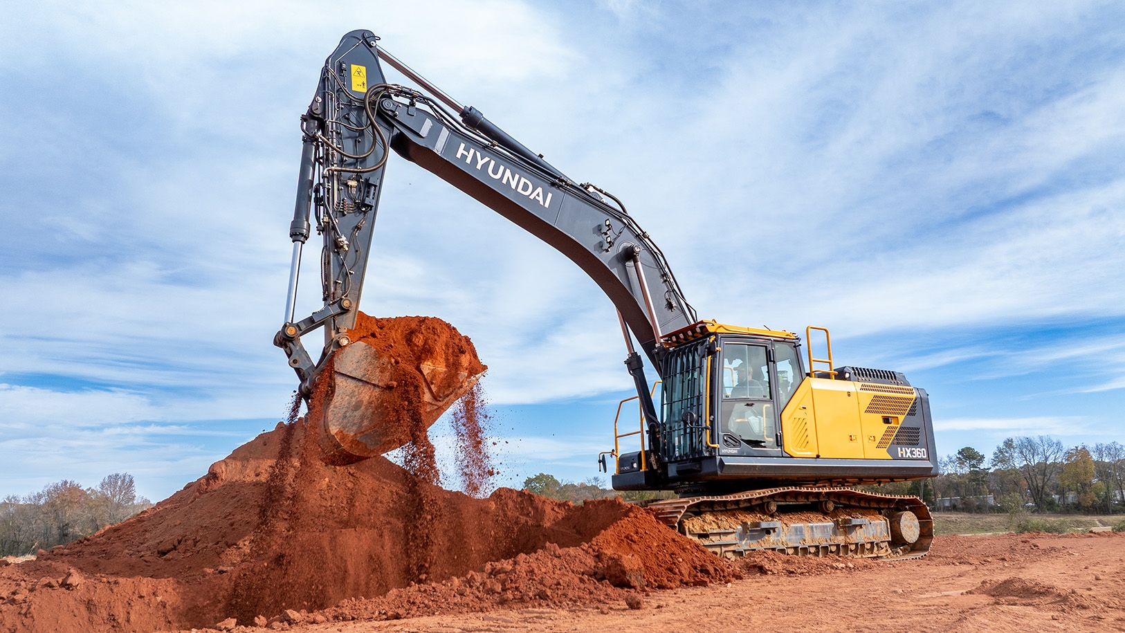 hx360 digging trench