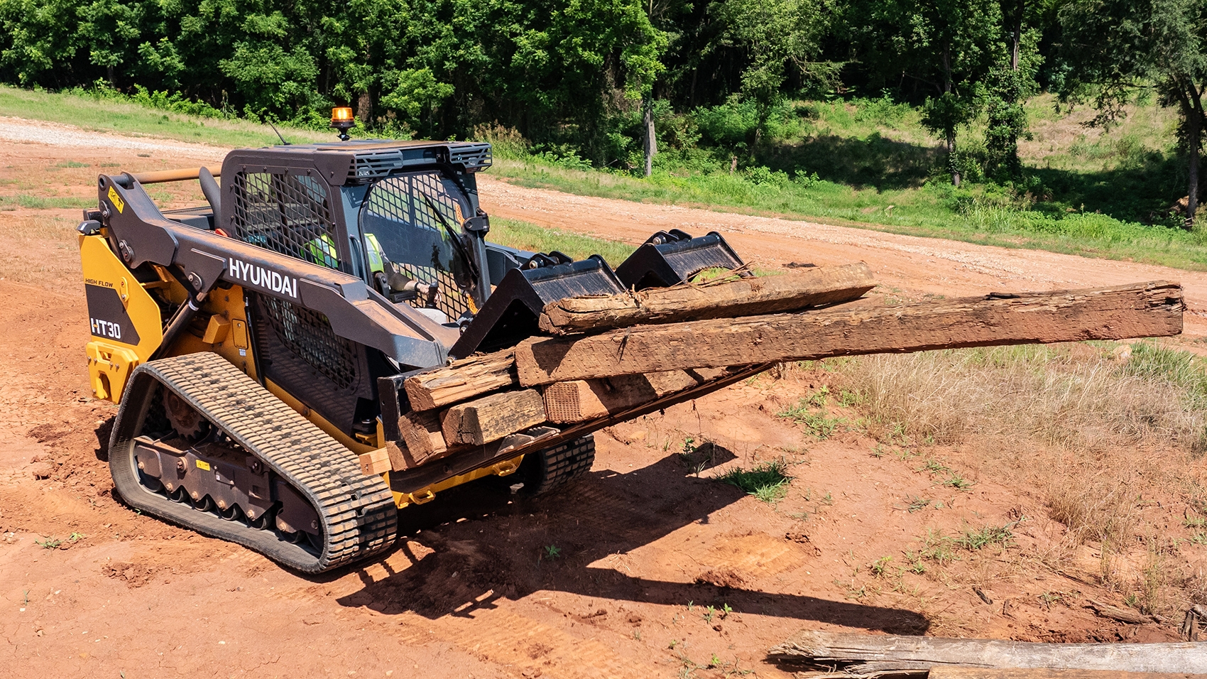 HT30 Compact Loader with rails