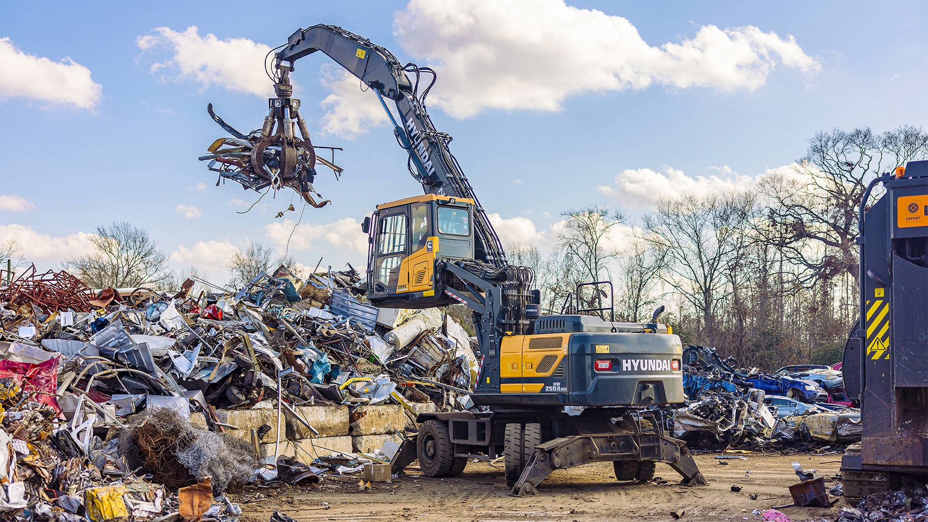 hw250amh scrap recycling