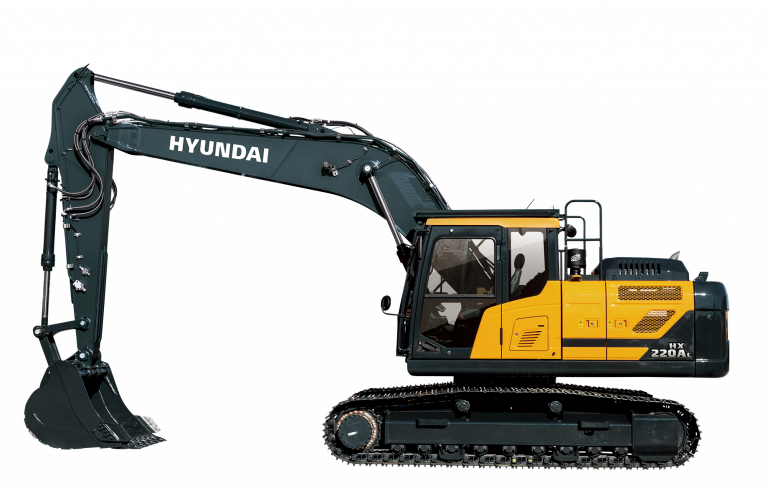 hx220al hyundai excavator