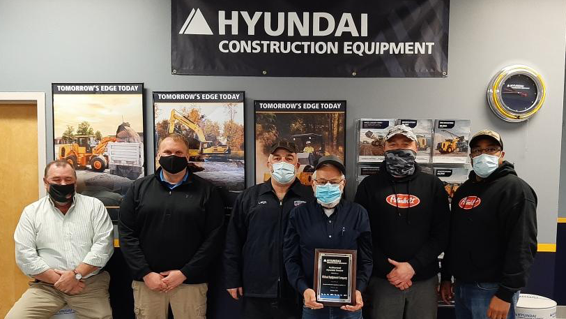 Hyundai Construction Equipment Adds Whited Equipment Company to Growing North American Distribution Network