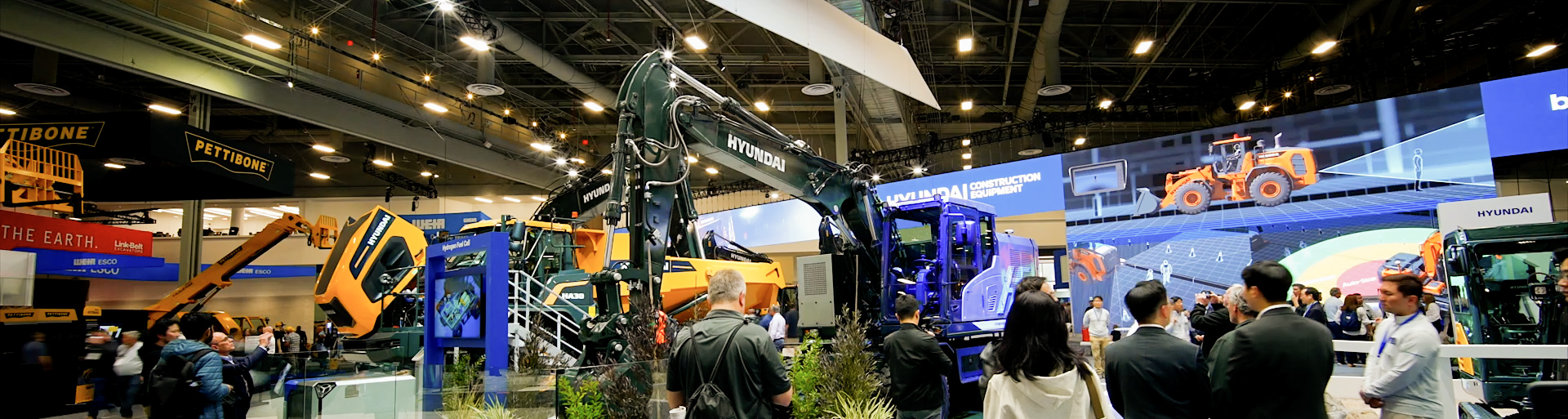 Hyundai CONEXPO-CON/AGG 2023 Overview – Sustainable Machinery, New Brand Identity and New Equipment